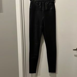 Vegan Leather leggings from Aritizia